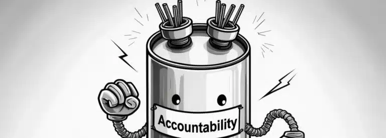 The capacitor of accountability - the result of deep research from perplexity